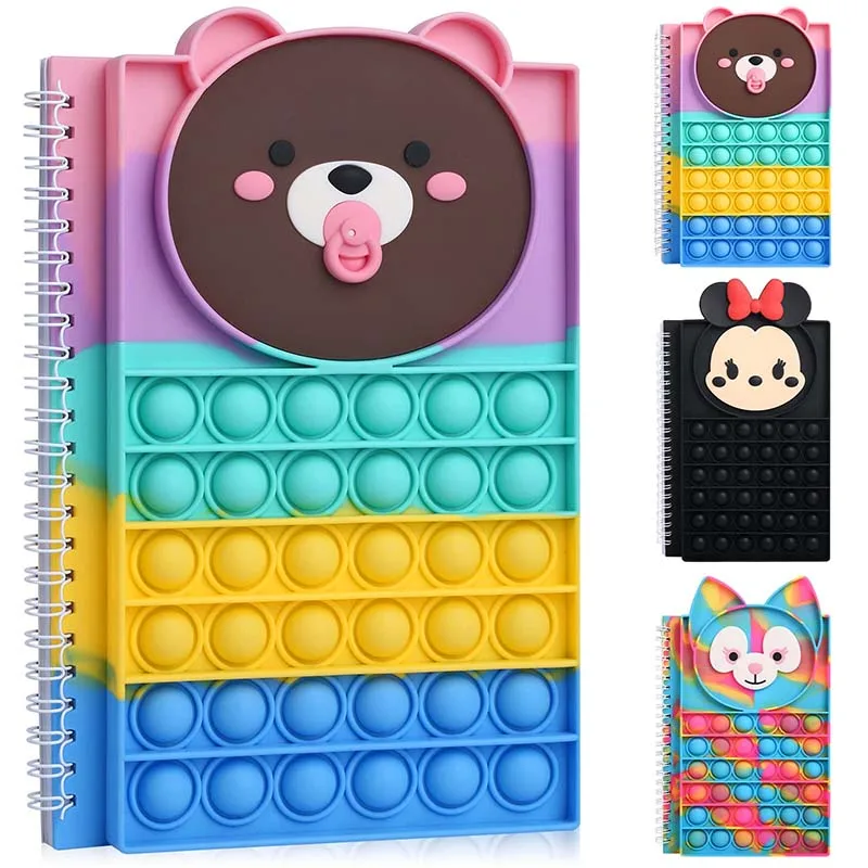 

Блокнот-антистресс для девочек, блокнот-антистресс для детей, блокнот-антистресс для школы s A5