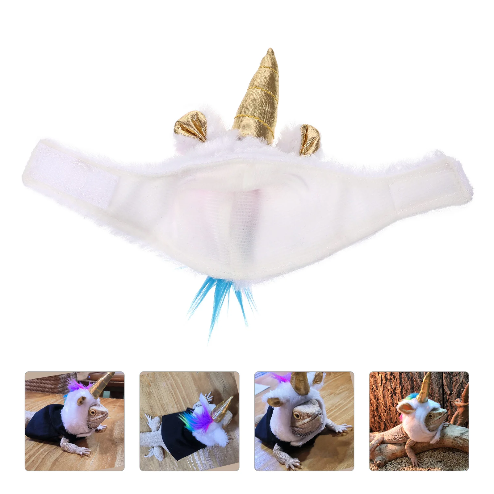 

Hat Lizard Plush Bearded Dragon Reptile Petcostumeaccessories Hats Hamster Funny Cosplay Warm Caps Animals Snake Party