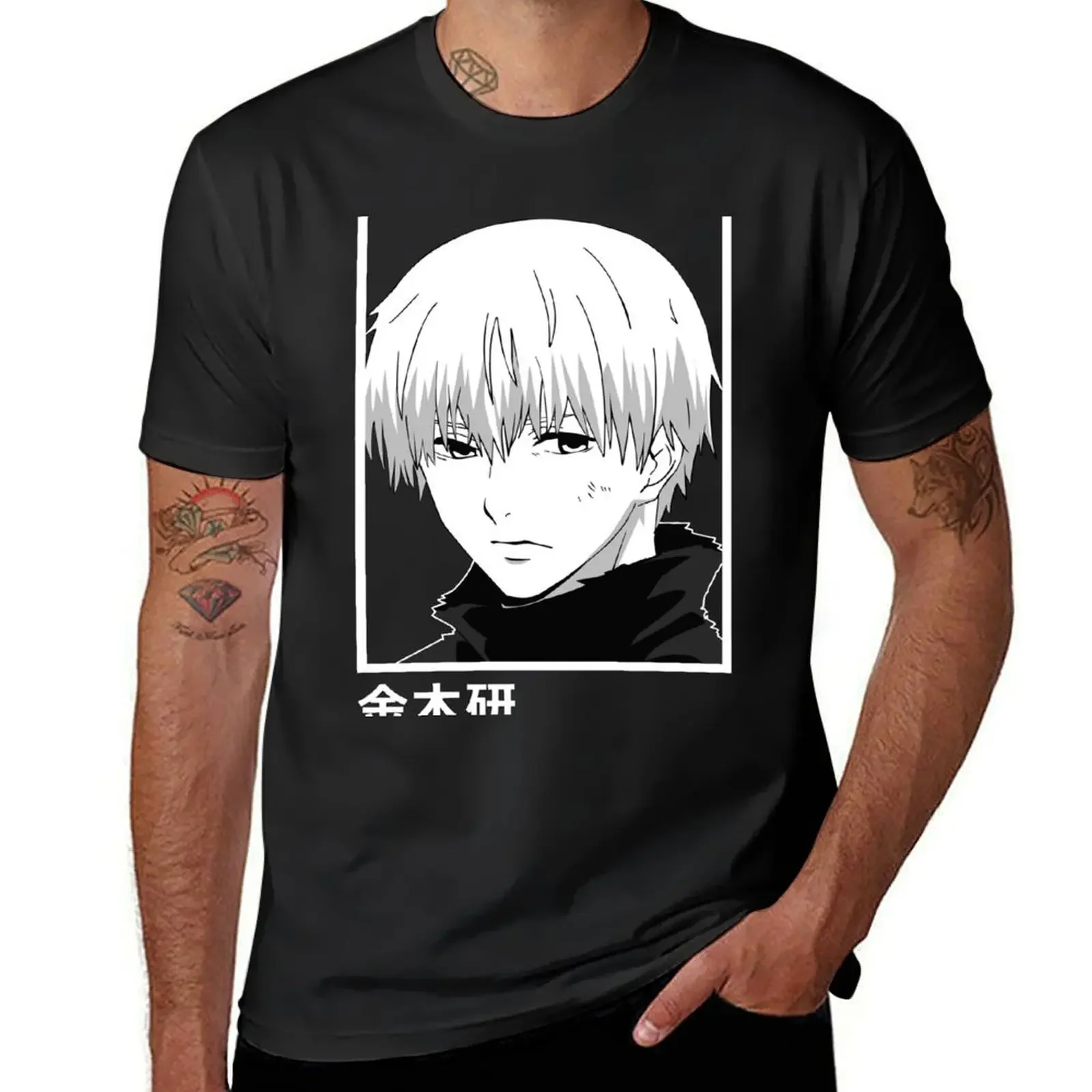 Футболка Ken Kaneki футболка с аниме толстовка для мужчин