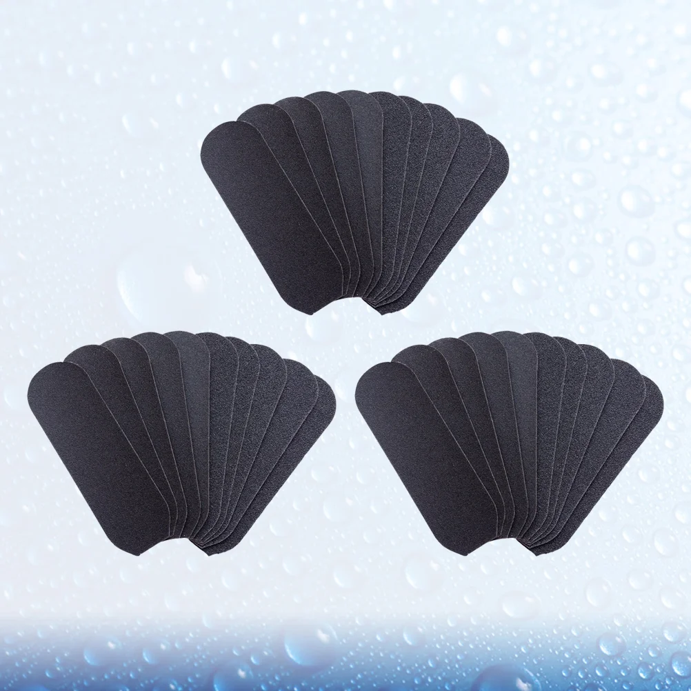

50Pcs Foot Sandpaper Foot File Callus Cuticle Remover Tool Portable Sandpaper Pedicure Accessories Black
