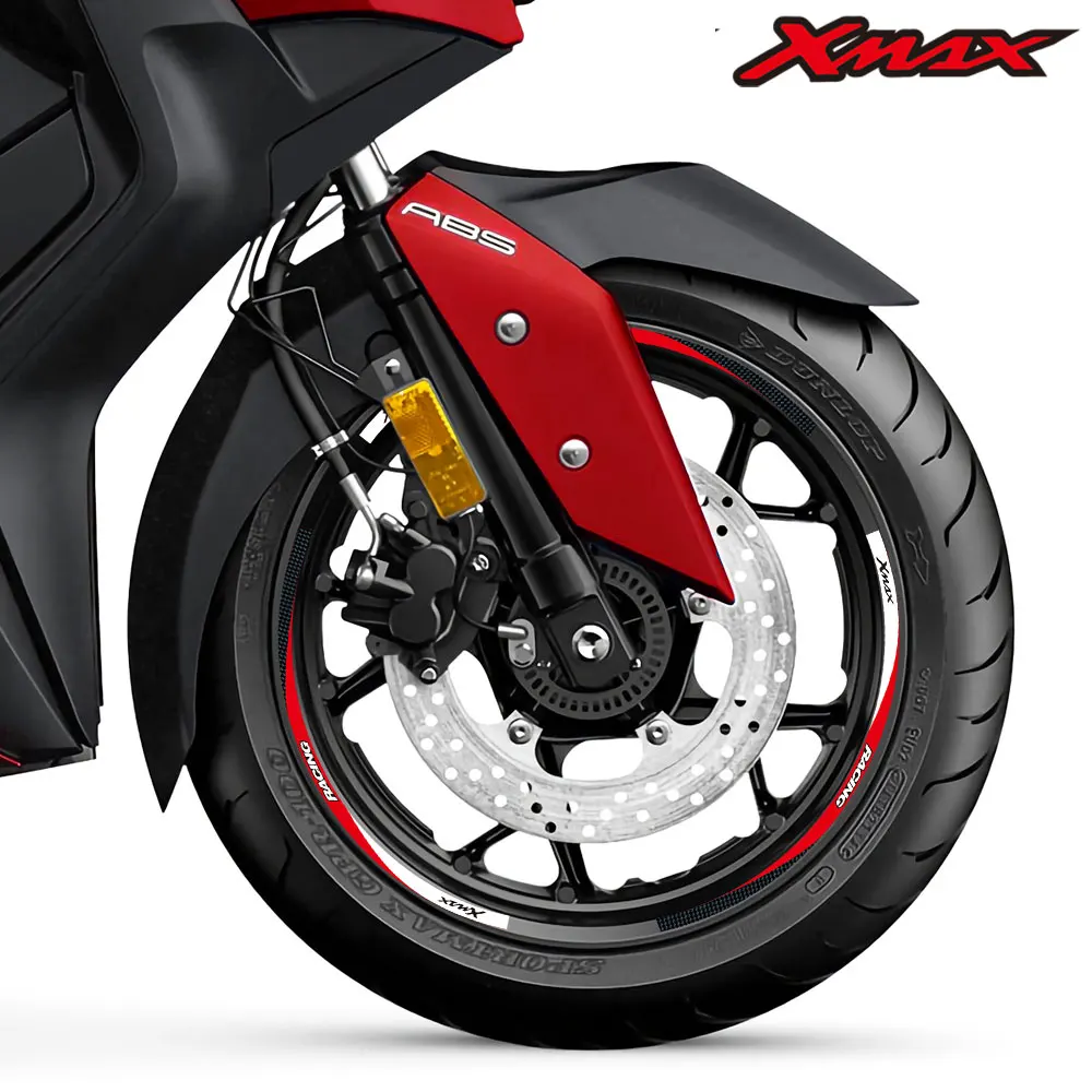 

Для Yamaha XMAX 300 XMAX 250 xmax 125 аксессуары для мотоциклов наклейка колеса Светоотражающая полоса лента обод шины декоративные наклейки Набор
