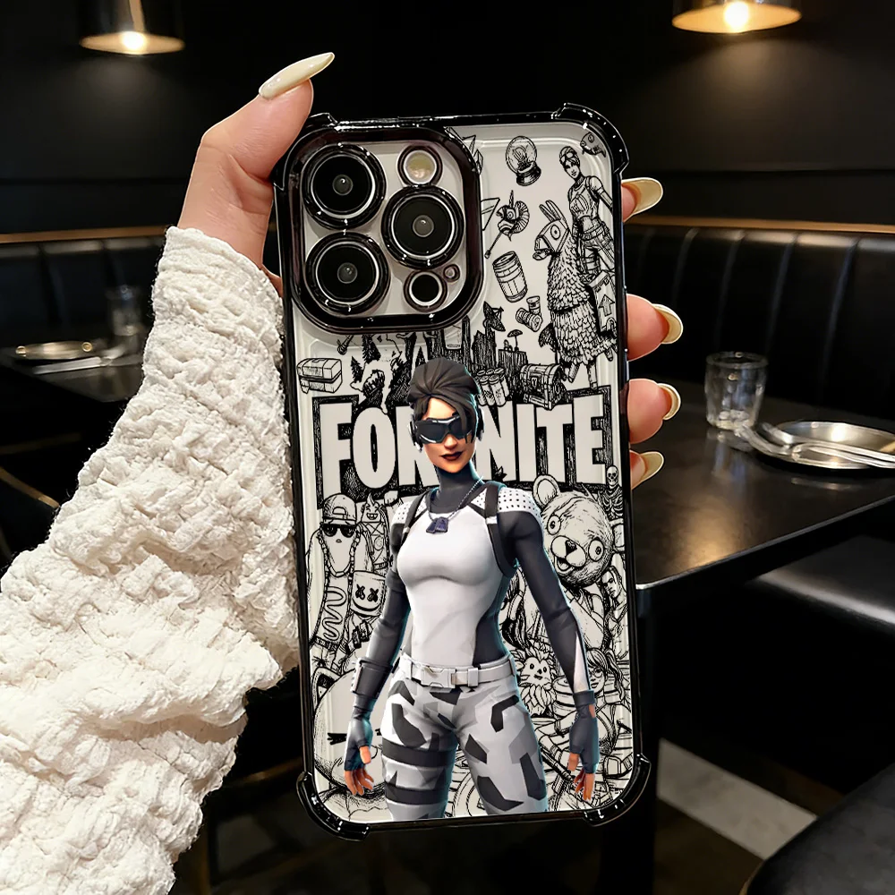 Фото Популярный чехол для телефона FortniteS с защитой от падений и воздушной подушкой для Google Pixel 10a 10 9 8 7 9a 8a 7a Pro XL 5G №2