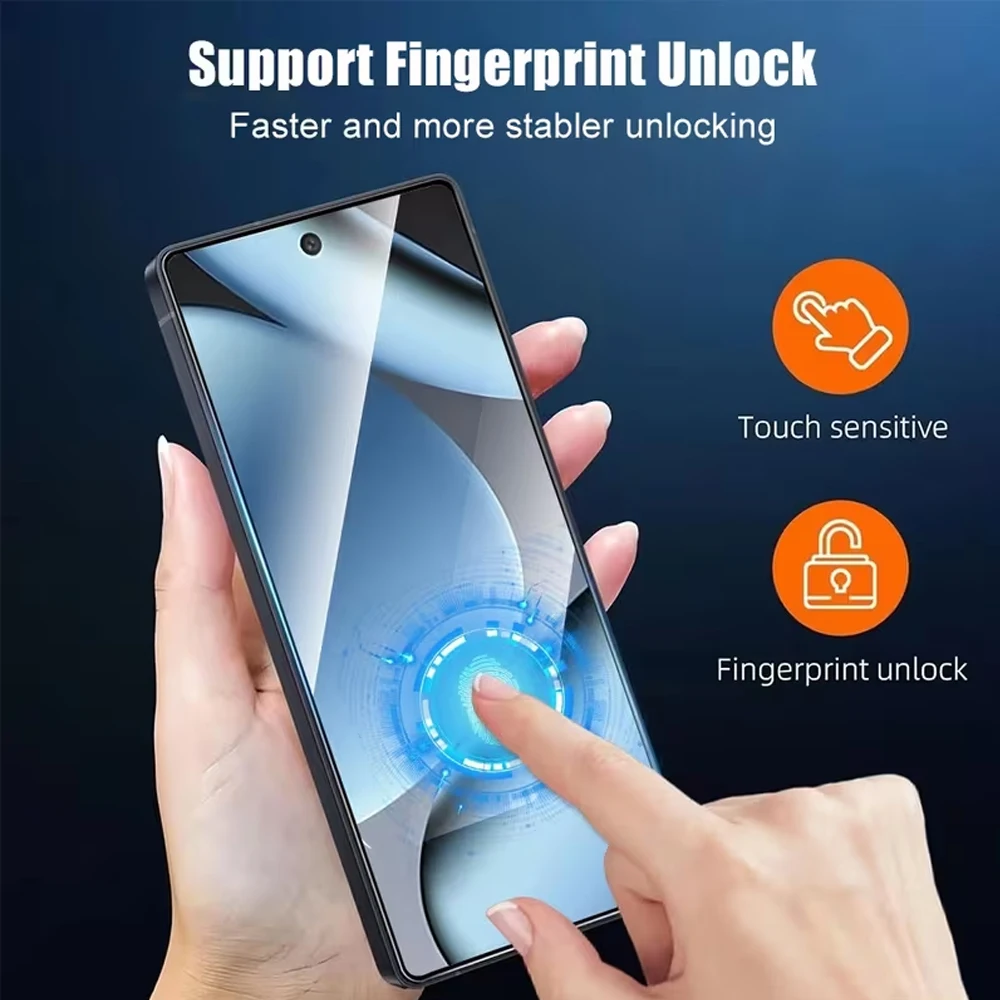 Фото Защитная пленка для экрана HD для Samsung S26 Ultra S26 S25 Ultra S25 Edge S24 Plus S23 Ultra S24 S23 Plus S22 Ulta, закаленное стекло, 3-1 шт. №5