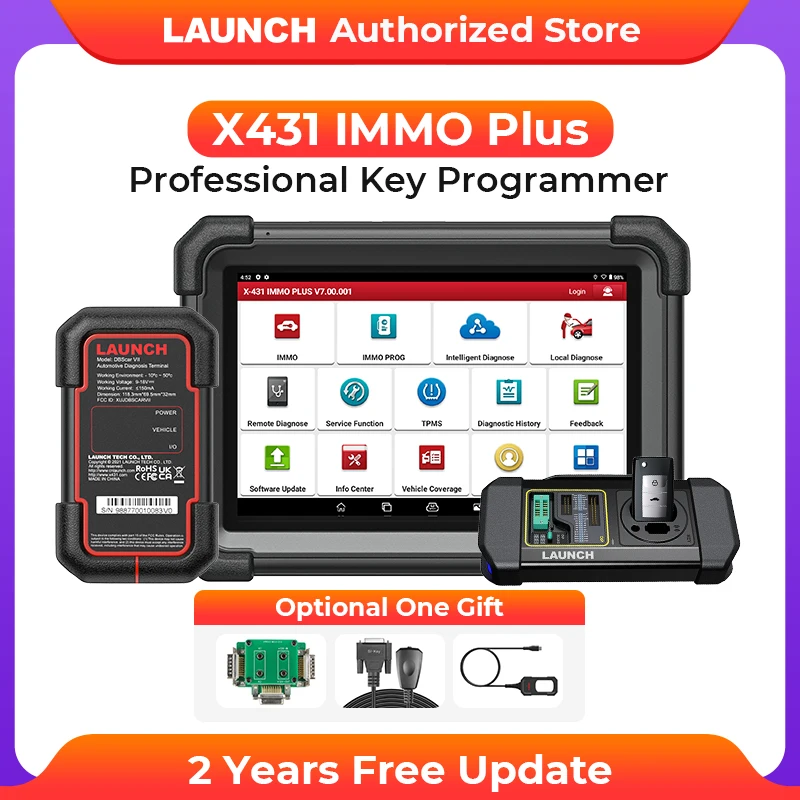 

LAUNCH X-431 IMMO Plus X-PROG3 Инструмент для программирования автомобильных ключей Иммобилайзер Pin Code Чтение IMMO Автомобильный сканер Автоматическая диагностика сканирования