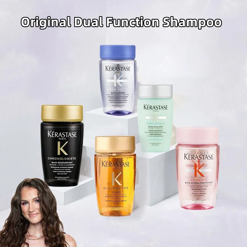 Original Dual Function Shampoo Thickening Hair Growth Nourishing Cleaning Smooth Repair Damaged Hair Lasting Control Oil Product