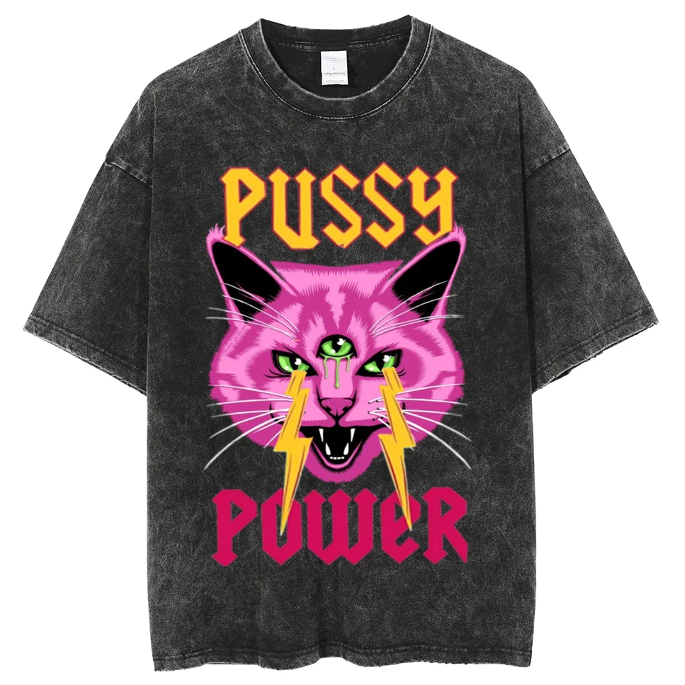 Повседневная хлопковая Футболка в стиле Харадзюку с коротким рукавом и круглым