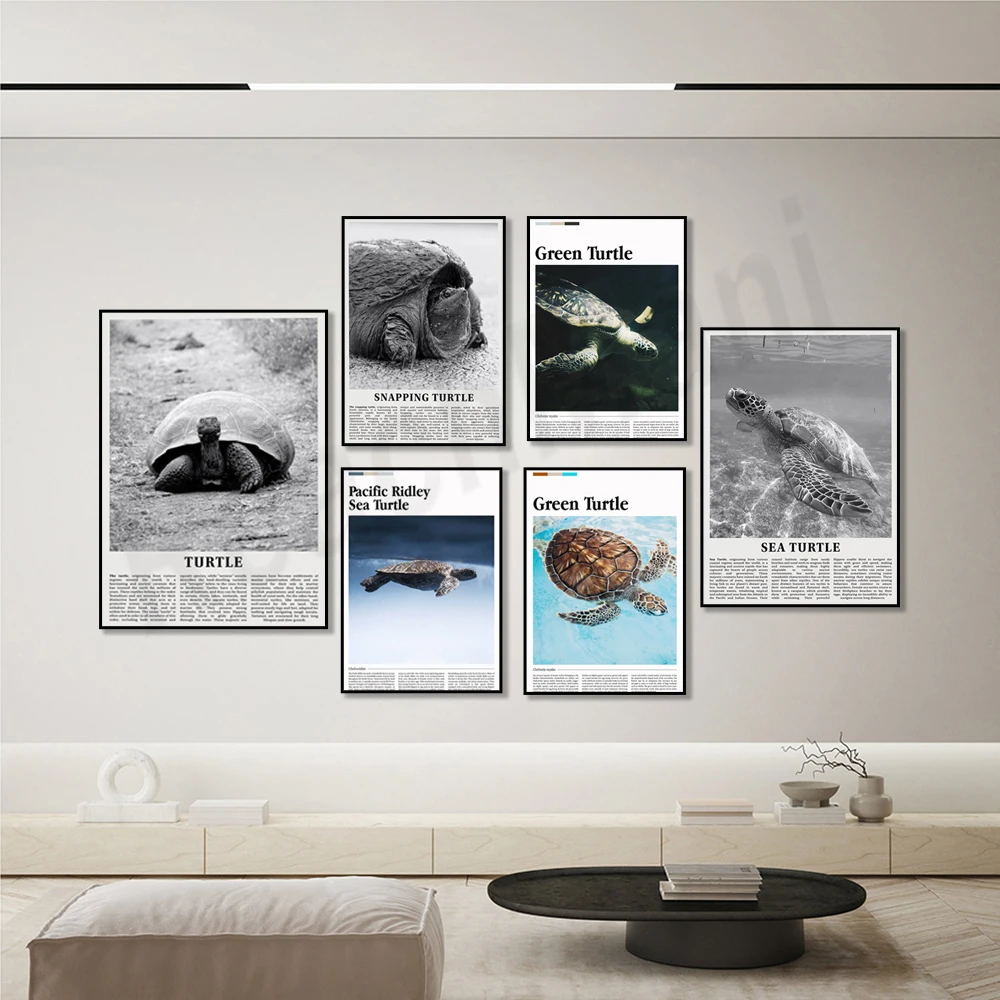 Печать на холсте &quotМорская черепаха&quot ReachMani