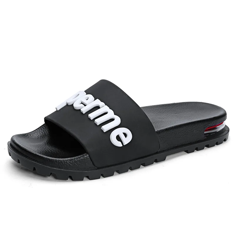 Air Cushion Men Slipper Non-slip Slide Leisure Sandal Summer Casual Shoes