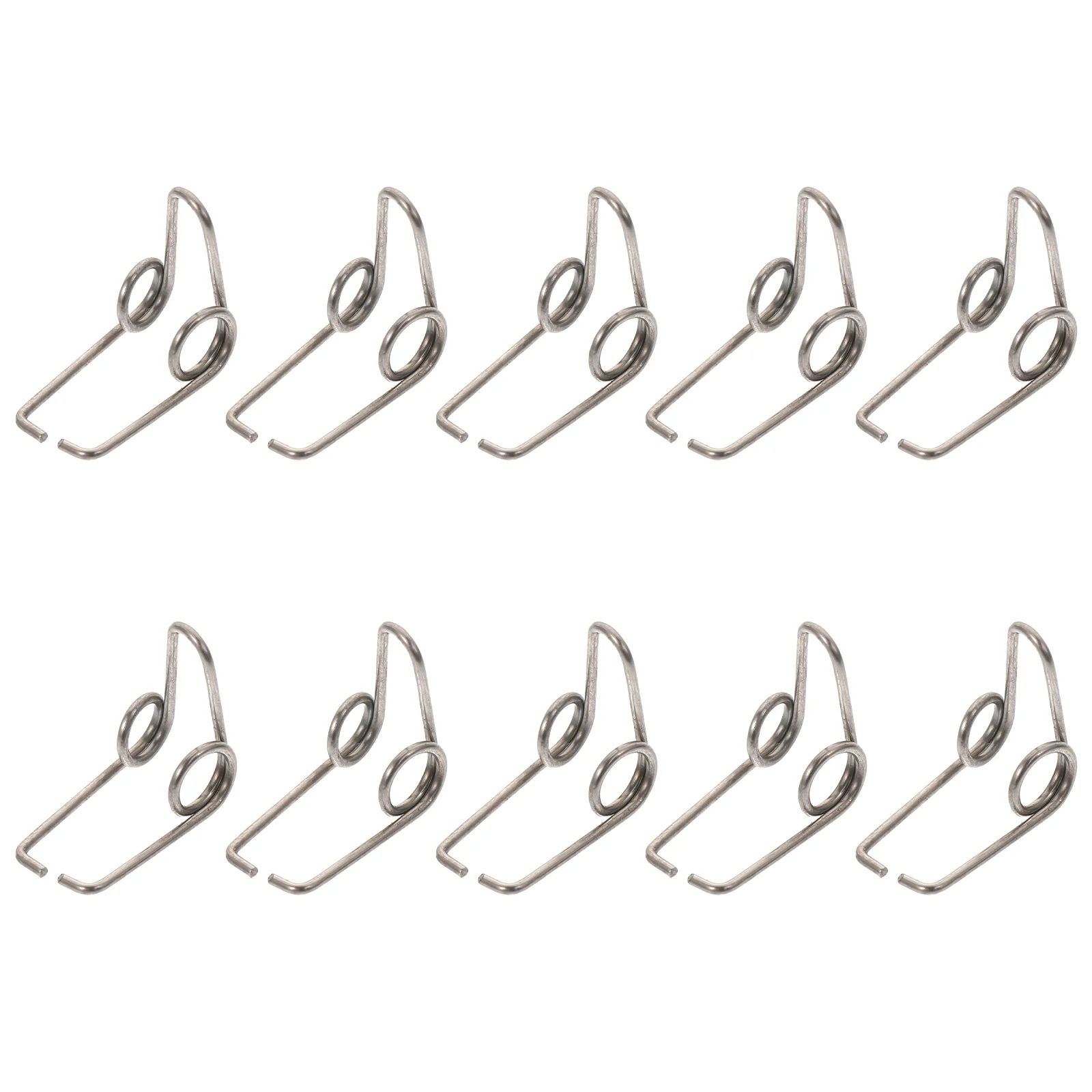 

10Pcs Durable Trumpet Springs Watergate Key Accessories for Trumpet (Silver) Tuba