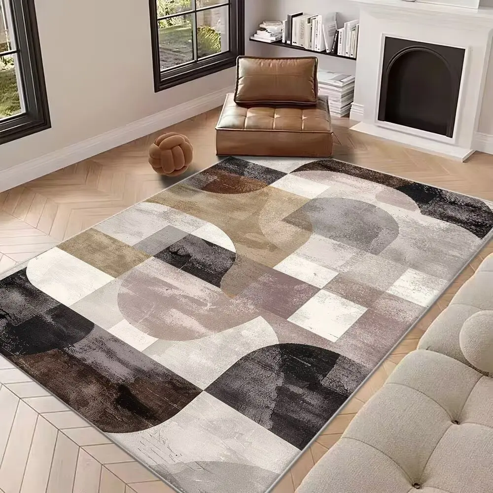 

Современный абстрактный ковёр из полиэстера