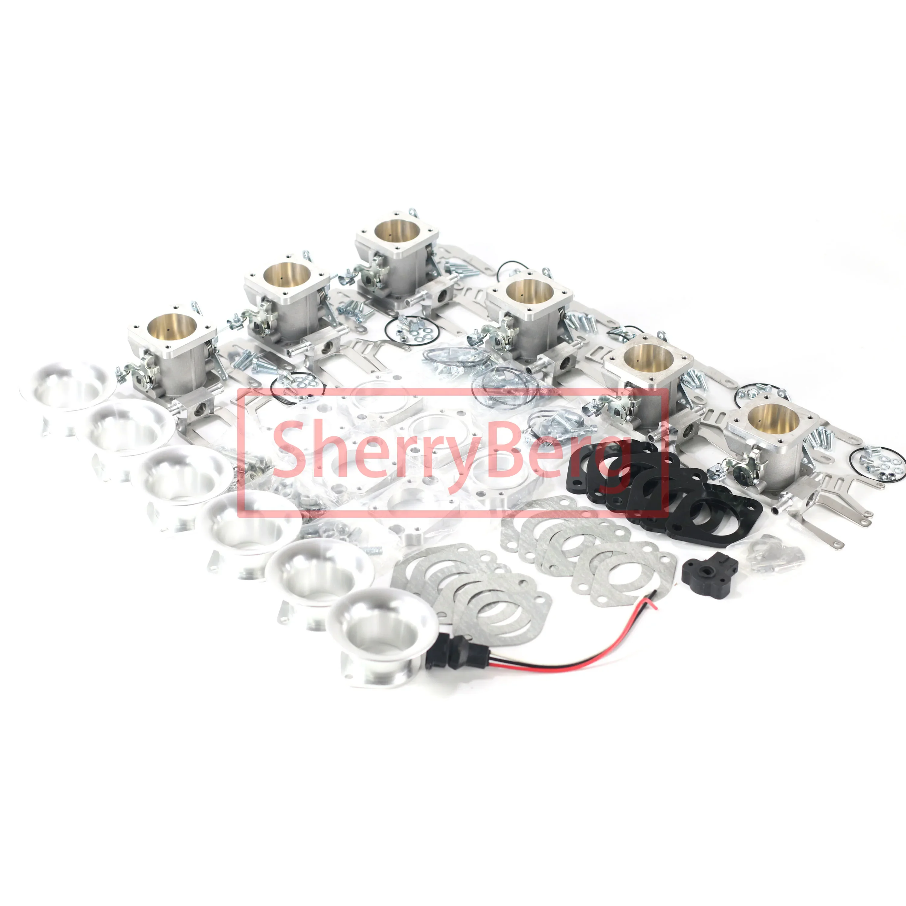 SherryBerg 6 cyls 50DCOE 50 мм AL топливный инжектор дроссельной заслонки TPS для Weber Jenvey EMPI Dellorto