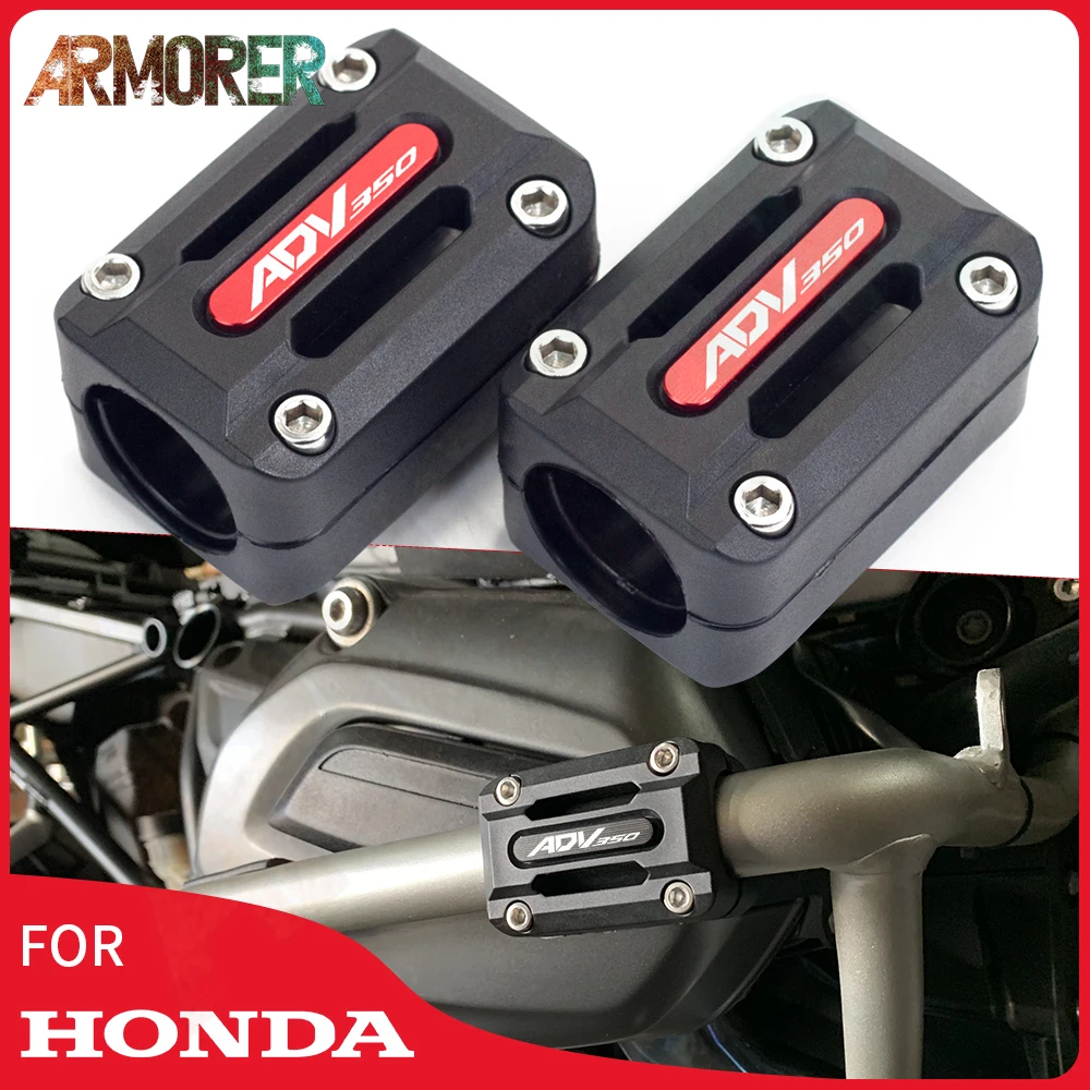 

Motorcycle Accessories For HONDA ADV 350 ADV350 2021 2022 CNC Aluminum Engine Protection Guard Bumper Decorative Block