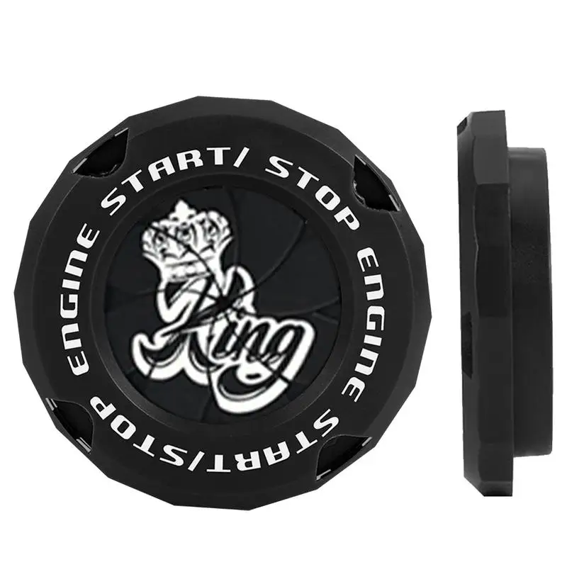 Крышка переключателя зажигания автомобиля декоративное кольцо для кнопки