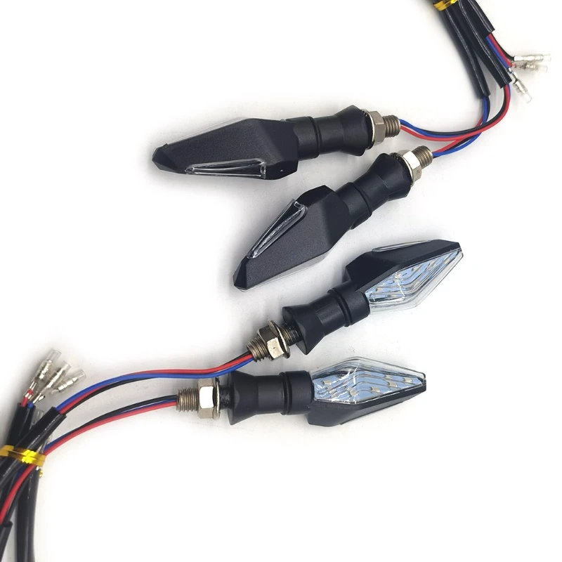 

Signal Lamp Indicators Flowing Water 12LED Turn Signal Light 12V for Motorcycle