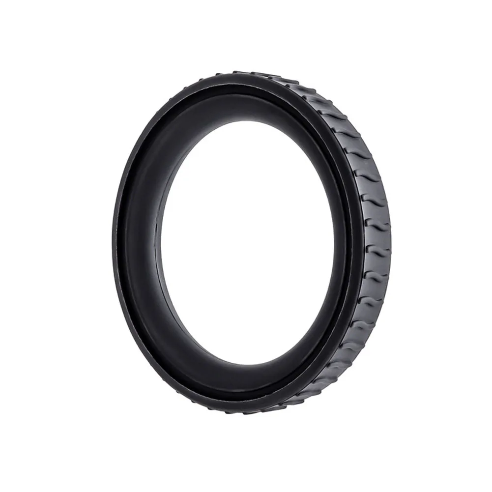 

1pc Lightweight Rubber Apron Ring Bicycle Easywheel For-Brompton Fold Bike Easy Wheels Widened Tread Design Shock Absorption