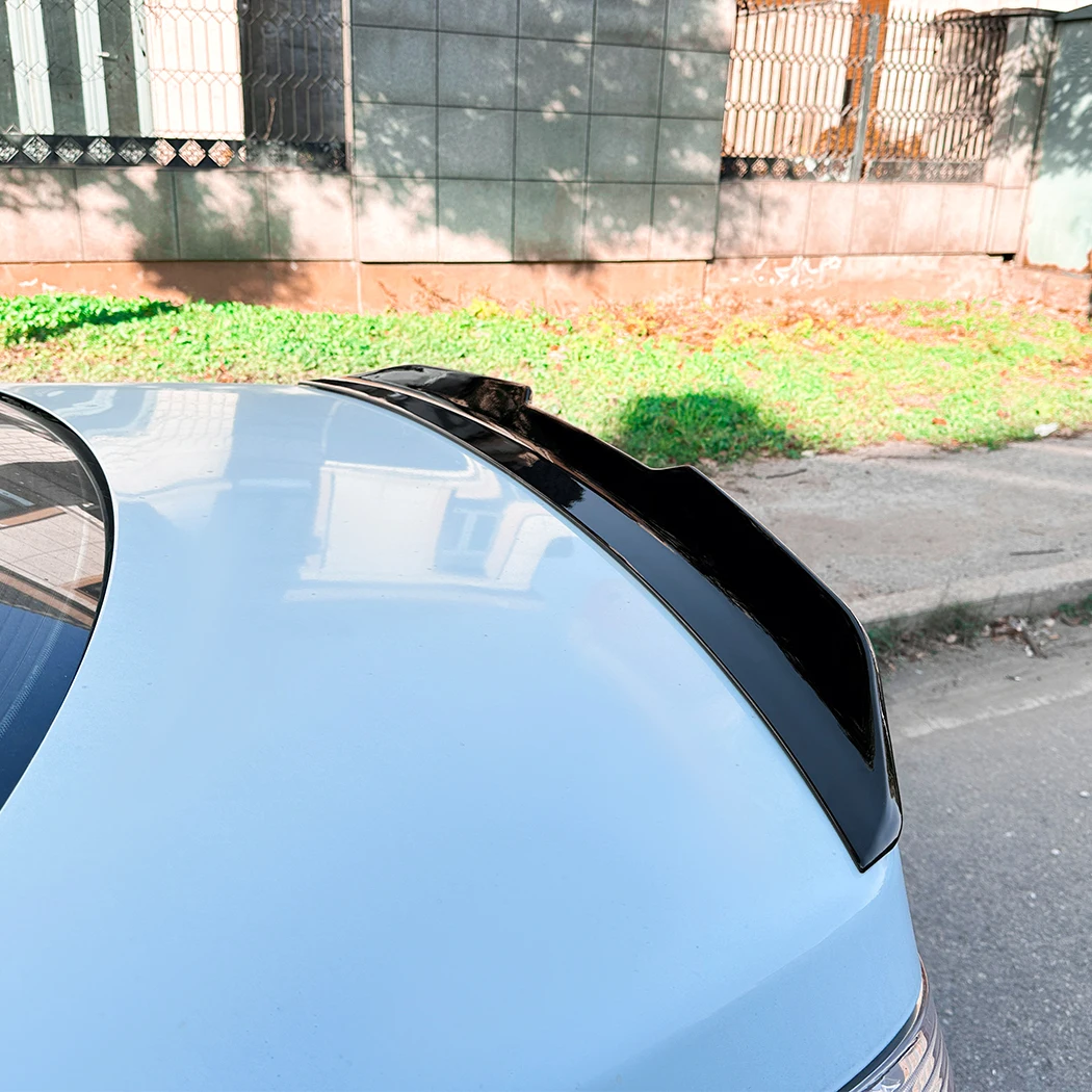 Для BMW 5 серии E60 2004-2010 PSM глянцевый черный задний спойлер на заднее крыло