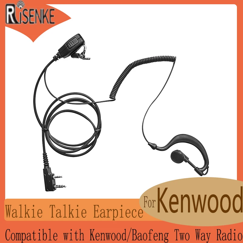 

Гарнитура Walkie Talkie для Kenwood TK-208/220/240/260G TH-21/21AT/21BT NX-320 Baofeng UV-5R