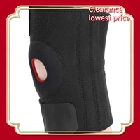 posture corrector durable knee brace supports breathable anti slip protector 2 hook and loop straps knee pad belt for men women