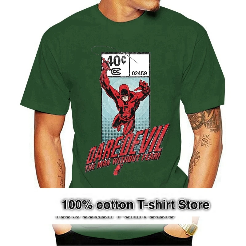 

Men's Fashion T Shirt Dare Devil Daredevil Matt Murdock Punk Rock Short Sleeve T Shirts Casual Summer Dress Printed Tops