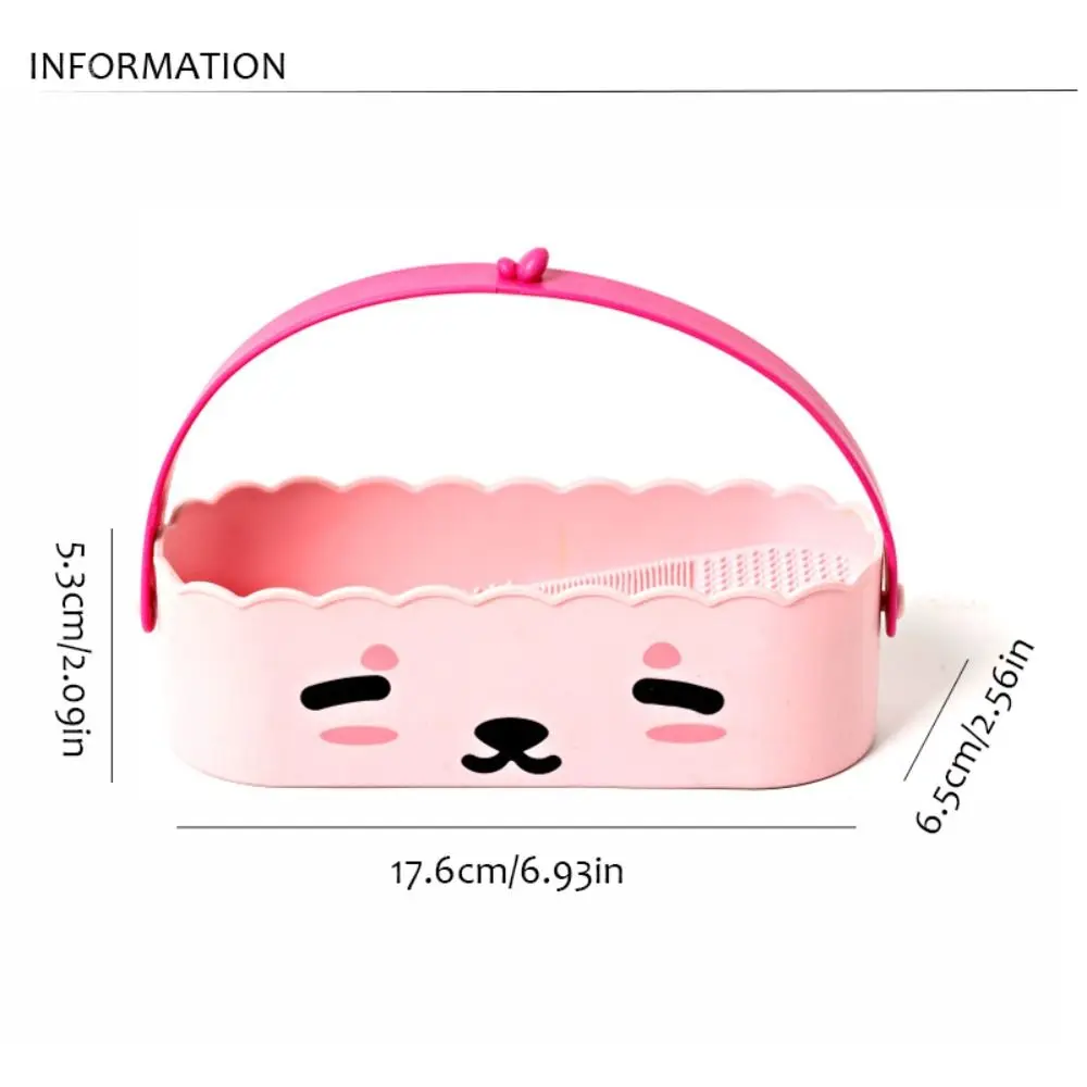 Подвесное резиновое средство для чистки кистей макияжа губка в виде панды