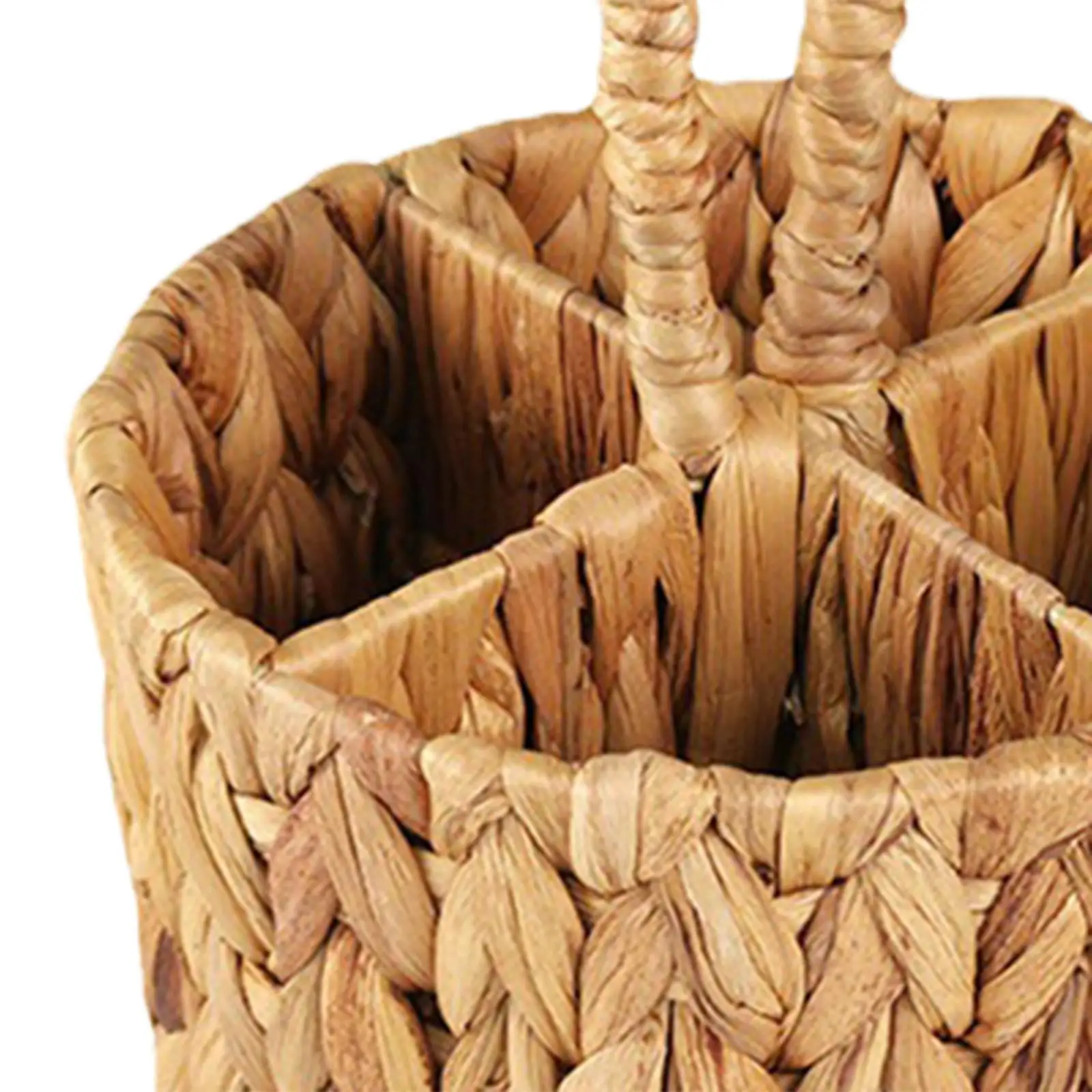 Плетеный органайзер для столовых приборов держатель с гиацинта вечеринки