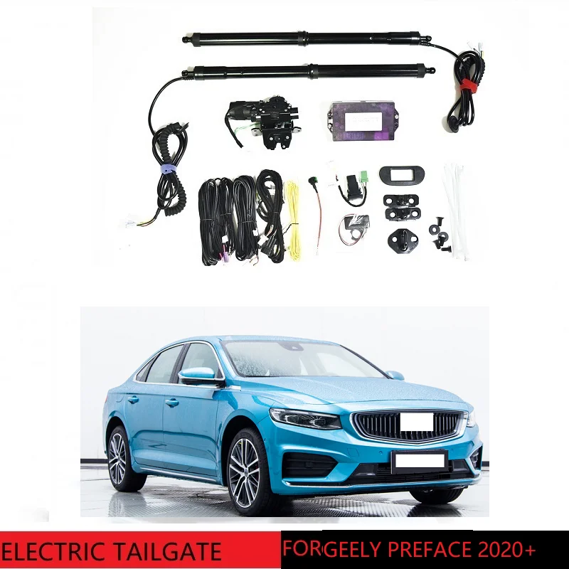 

Power electric tailgate for GEELY PREFACE 2020+ auto trunk intelligent electric tail gate lift smart lift gate car accessories
