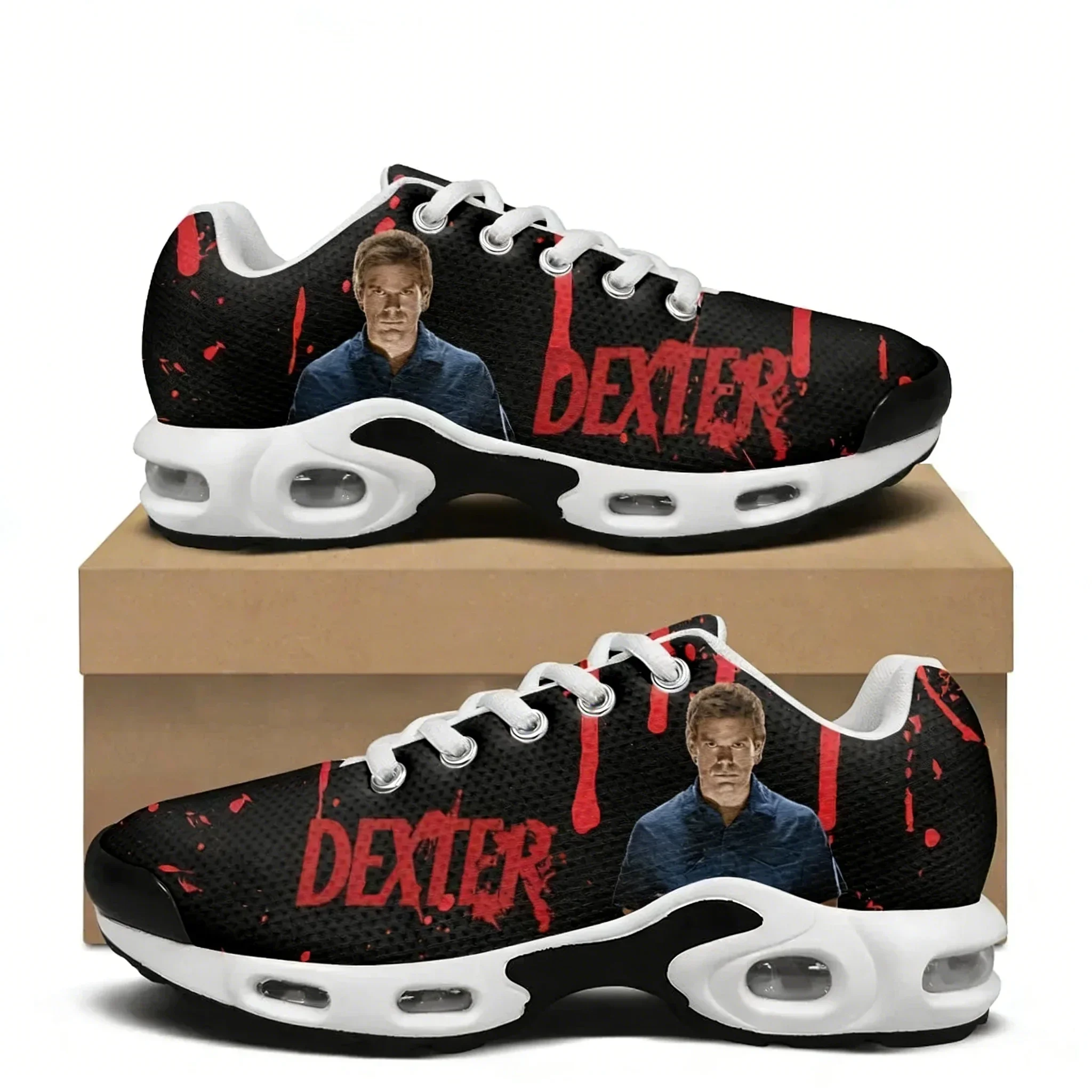 Фото Кроссовки Dexter Air Cushion Show Morgan для мужчин, женщин и подростков, легкие спортивные кроссовки, высококачественные, стильные, повседневные, сетчатые. №2