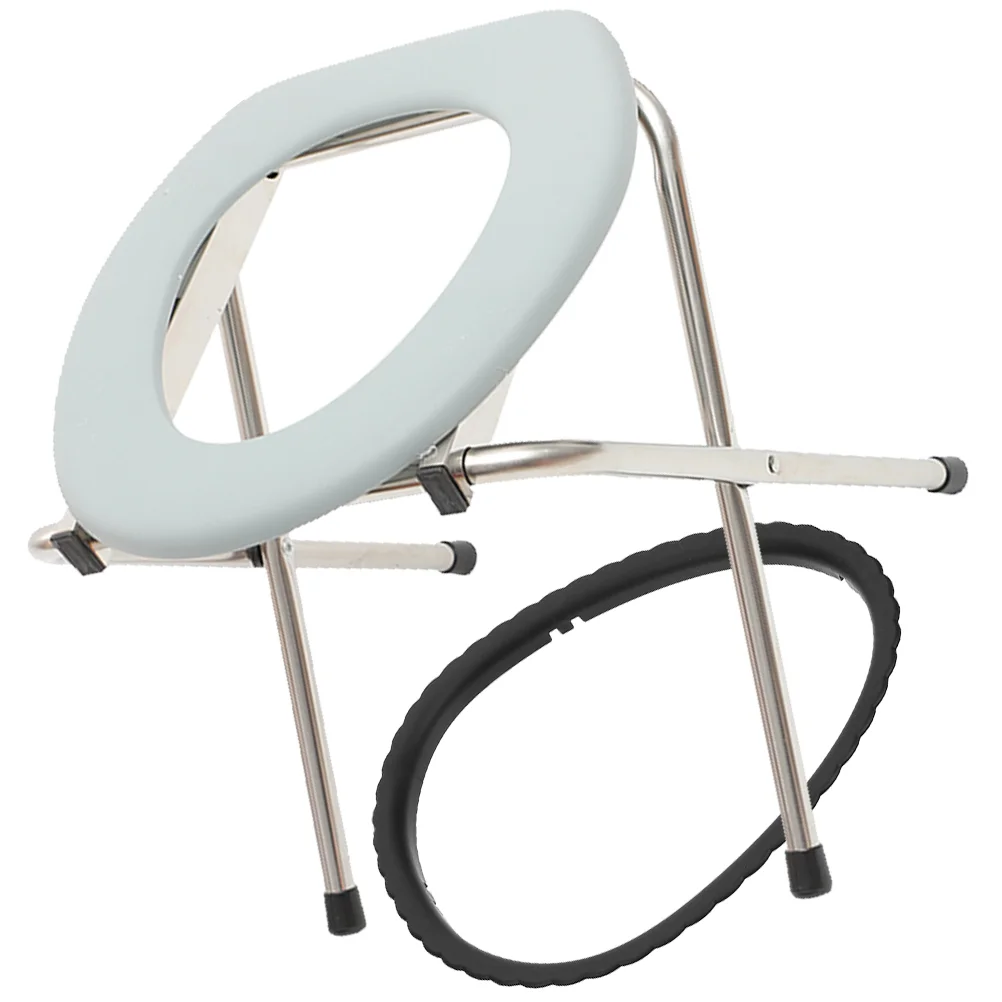 

Bathroom Commode Chair Bedside Potty Squatting Toilet Folding Stool Foldable Outdoor Stools Outdoor Camping Seat