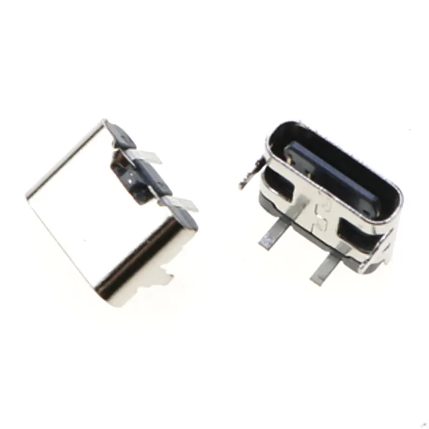 Cltgxdd 2/5/10 шт. USB Type C разъем 90/180 градусов 2 контакта Женский Разъем 3 1 Type-C для USB-порта