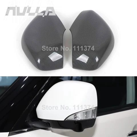 Хром для NIssan Patrol Armada Y62 2017 2018 2019, боковая дверь, зеркало заднего вида, накладки, карбоновый вид