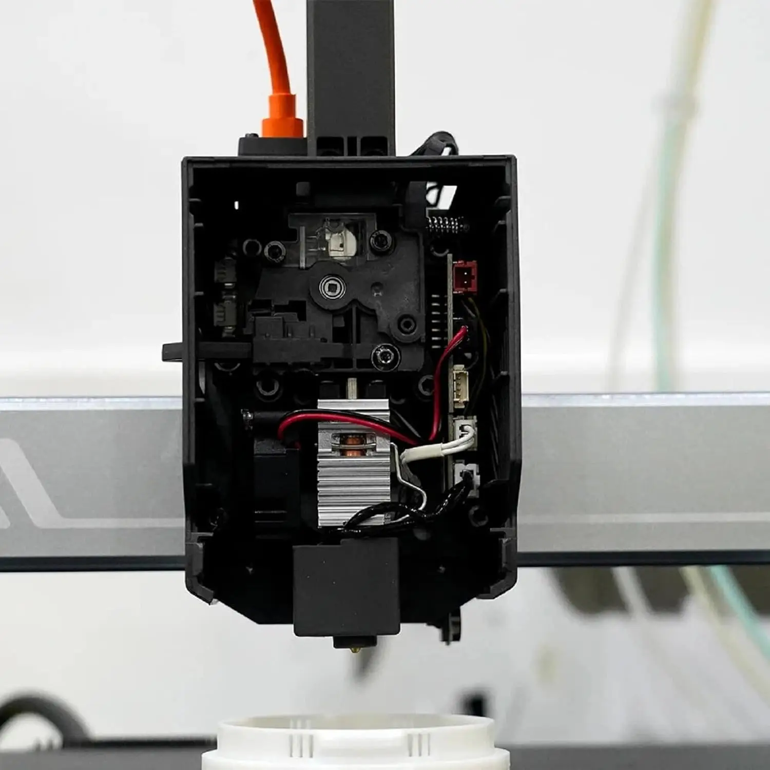 Фото Комплект хотэнда Anycubic Kobra 3: сопло, термистор, нагревательная трубка, нагревательный блок для Anycubic Kobra3, запасные части №3
