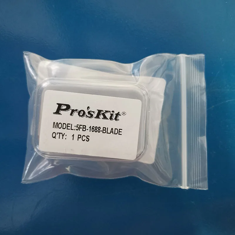 Original Pros'kit FB-1688 Fiber Optic Cleaver Blade 23 Faces Fiber Cold Crimping Cool Cutter Blades 1 pcs