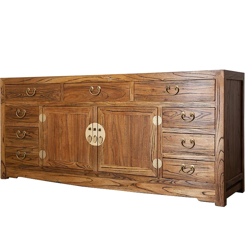 Современный многофункциональный китайский шкаф для хранения Yumu с девятью