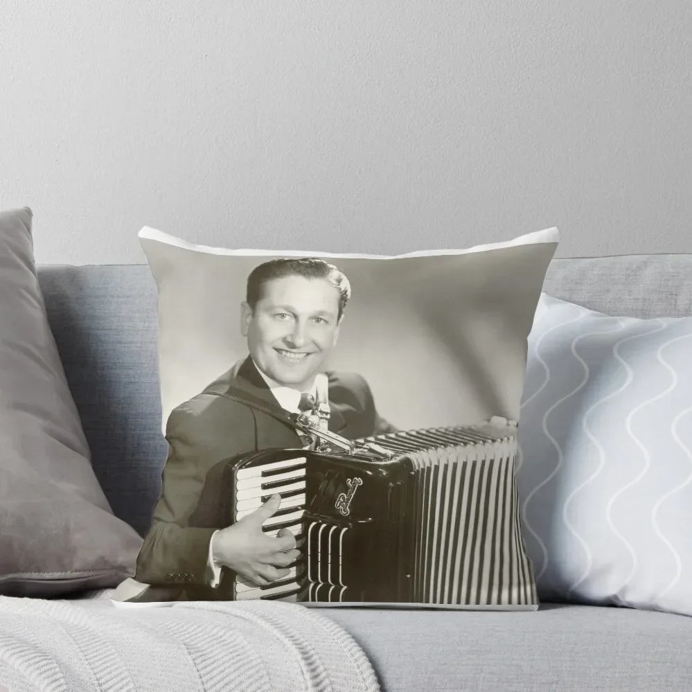 Лоуренс Уелк Б./Б фото с аккорденом подушка декор для дома декоративная наволочка