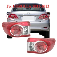 tail light assembly semi finished product for toyota corolla 2011 2012 2013 light stoplight reversing lampshade without bulb