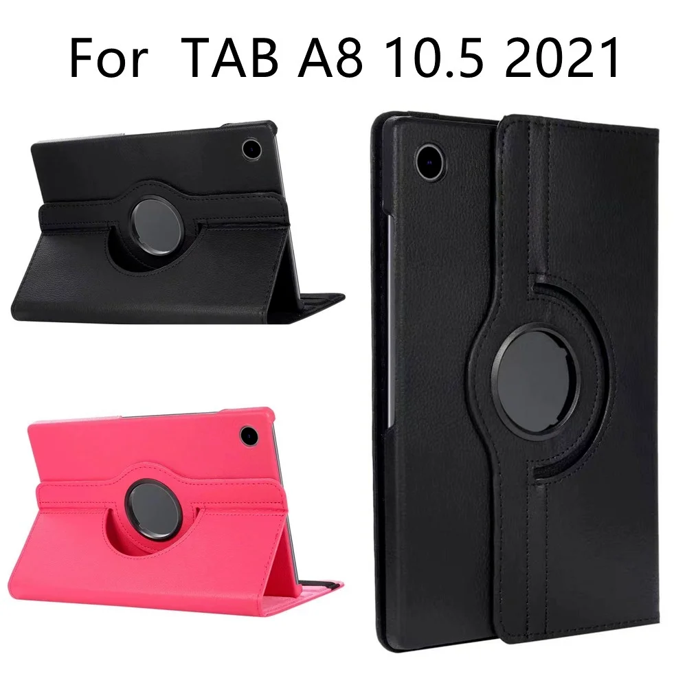 

For Samsung Galaxy Tab A8 2021 SM-X200 SM-X205 Case 360 Degree Rotating Stand Tablet Cover for Samsung Galaxy Tab A8 10.5 inch