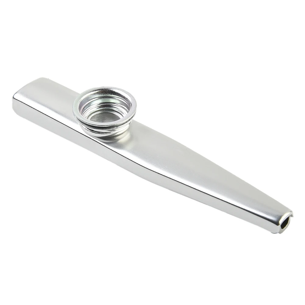 

Harmonica Metal Kazoo Aluminum Beginner Light Weight Metal Kazoo Mouth Durable Guitar Partner Useful Brand New