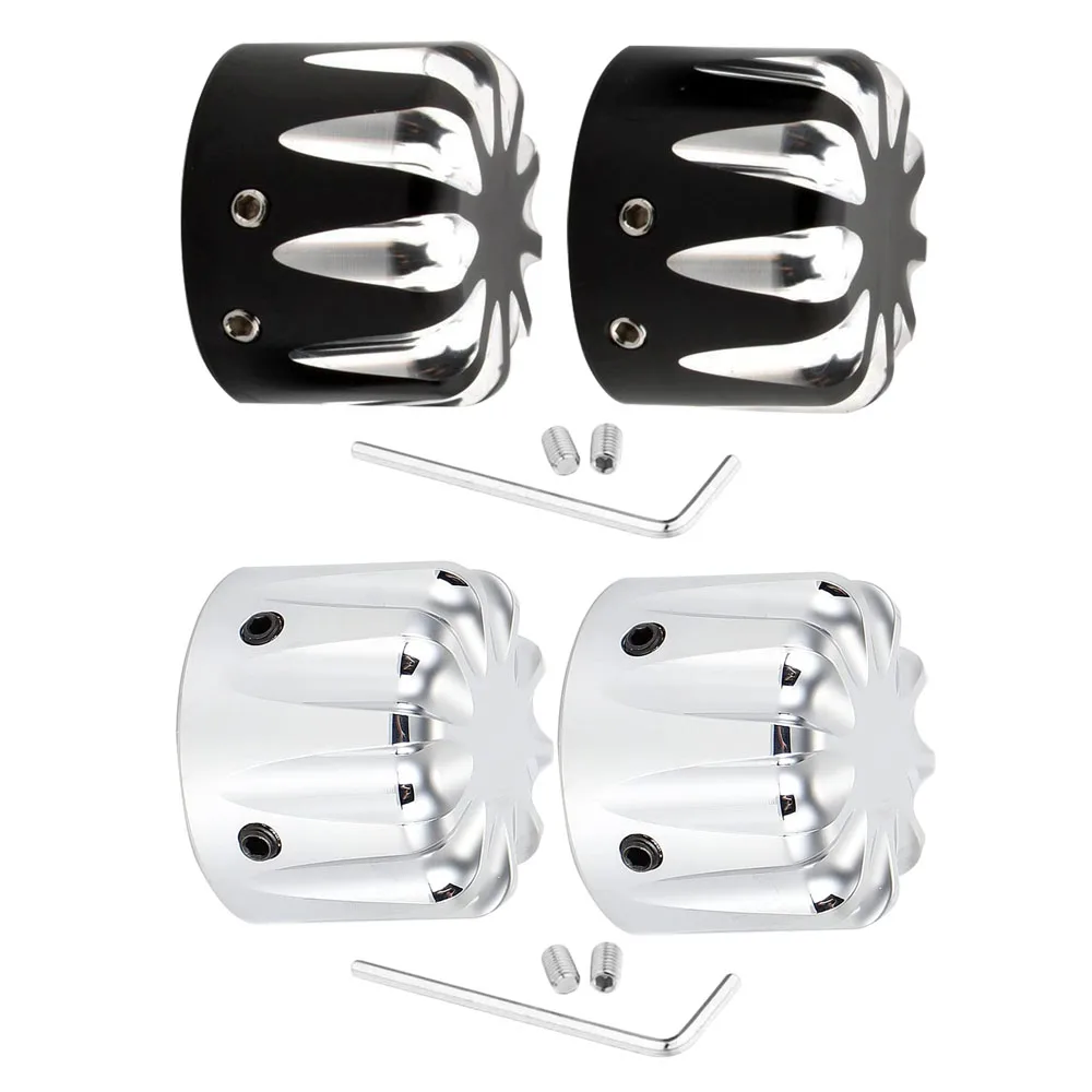 2 шт. алюминиевый болт крышки передней оси мотоцикла для Harley-Davidson VRSC XG XL Softail Touring и