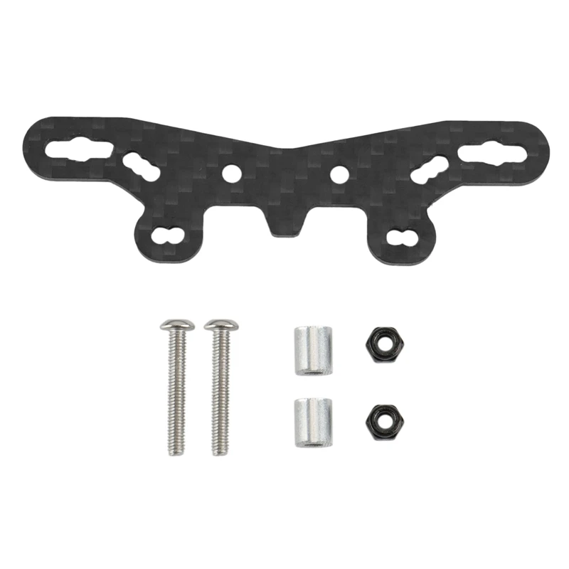 

Carbon Fiber Front Shcok Tower Damper Stay for Tamiya TT-02S/TT-02 SR/TT-02 TYPE-S/TT-02 Type-SR RC Car Upgrades Parts
