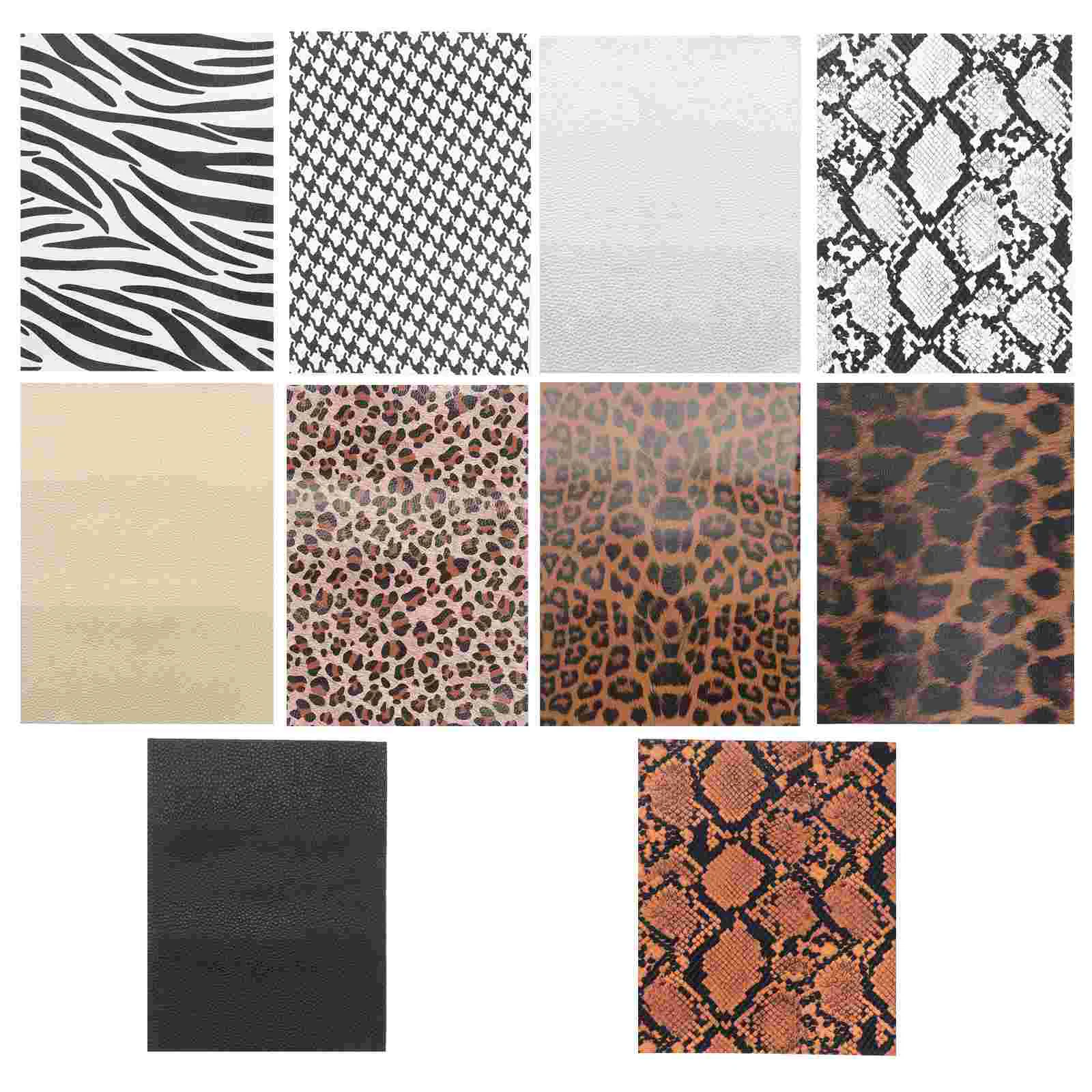 

Fabric Sheets Faux Pu Sheet Synthetic Earrings Material Making Cloth Cotton Sewing Part Rolls Chip Bow Hair Fake Artificial