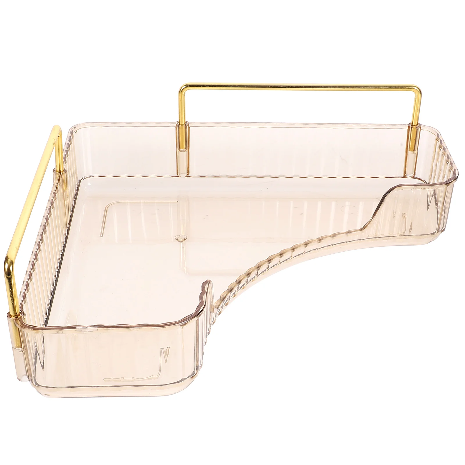 

Corner Organizer Bathroom Counter Organizer Countertop Shelf Makeup Organizer for Vanity Perfume