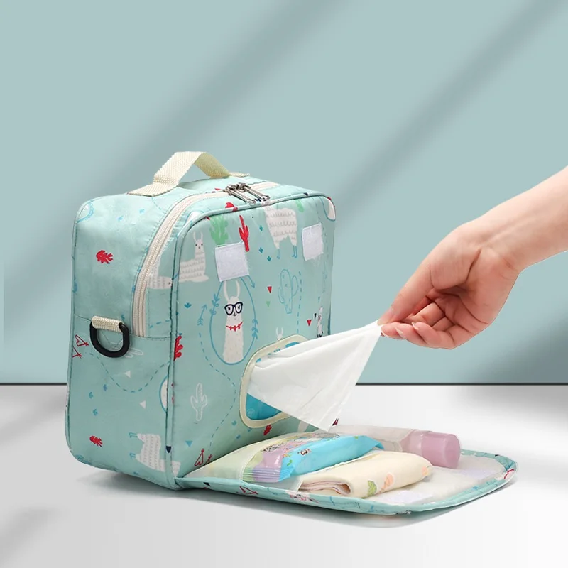 

Baby Diaper Bag 2022 New Milk Bottle Storage Pack Outdoor Portable Handbags For Women Fashion Trend Mommy Bag sac a langer bébé