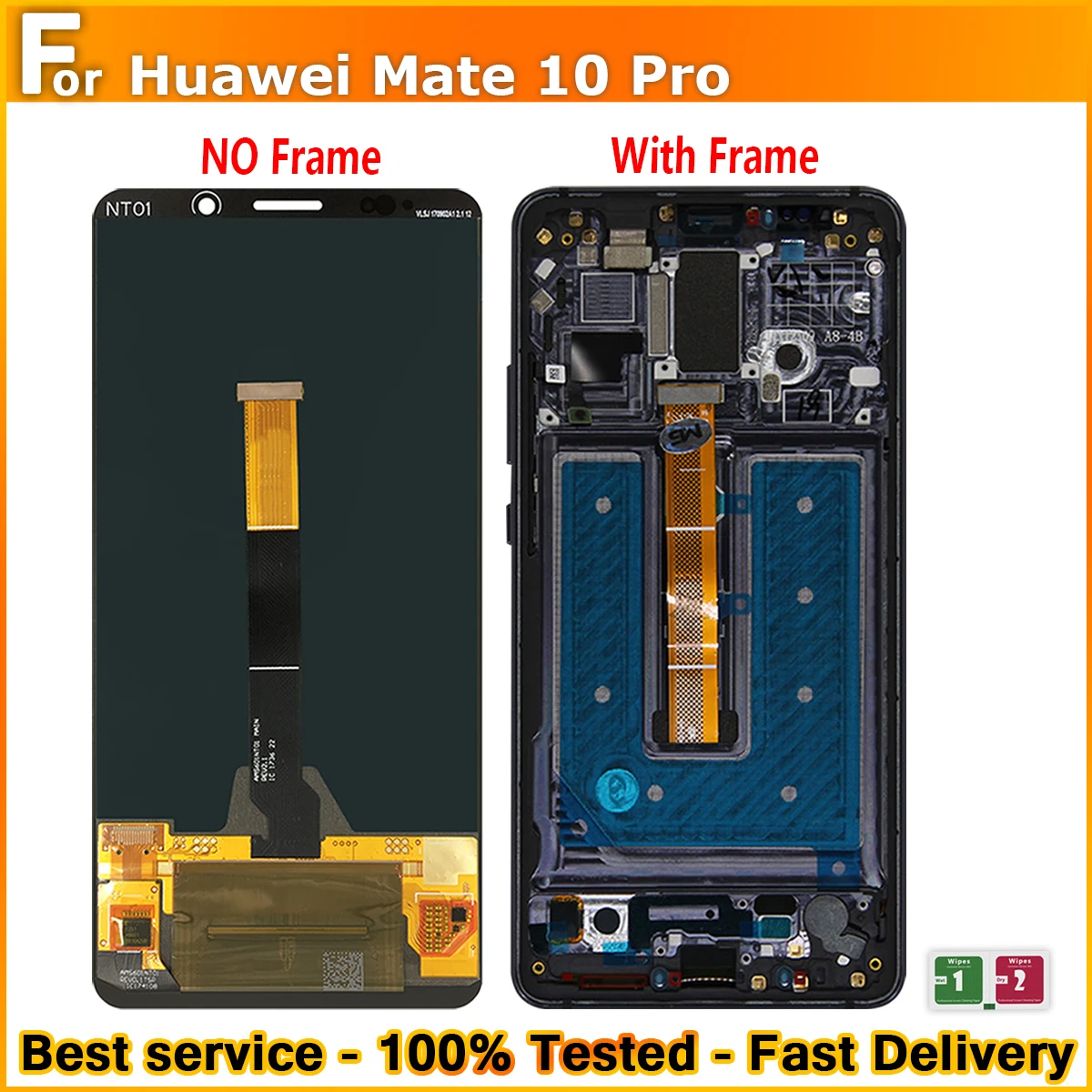 ЖК-дисплей 6 0 дюйма для Huawei Mate 10 Pro сенсорный экран дигитайзер Замена ЖК-дисплея