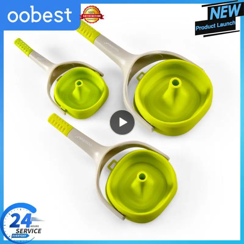 

Flexible Silicone Funnel Can Be Reused Easy To Clean Oil Funnel Durable Liquid Transfer Funnel Food Grade Silicone Folding