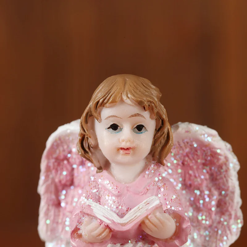 

Украшения европейские религиозные 7 см, Маленький милый ангел, комбинированное украшение для церкви, Священная декоративная религия, Бог, И...