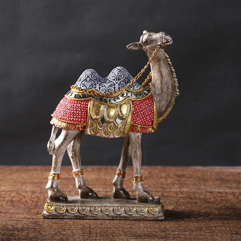 

Desert Camel Cute Animal Resin Decoration Crafts Resin Office Decorations Home Accessories Exquisite Gifts for Friends