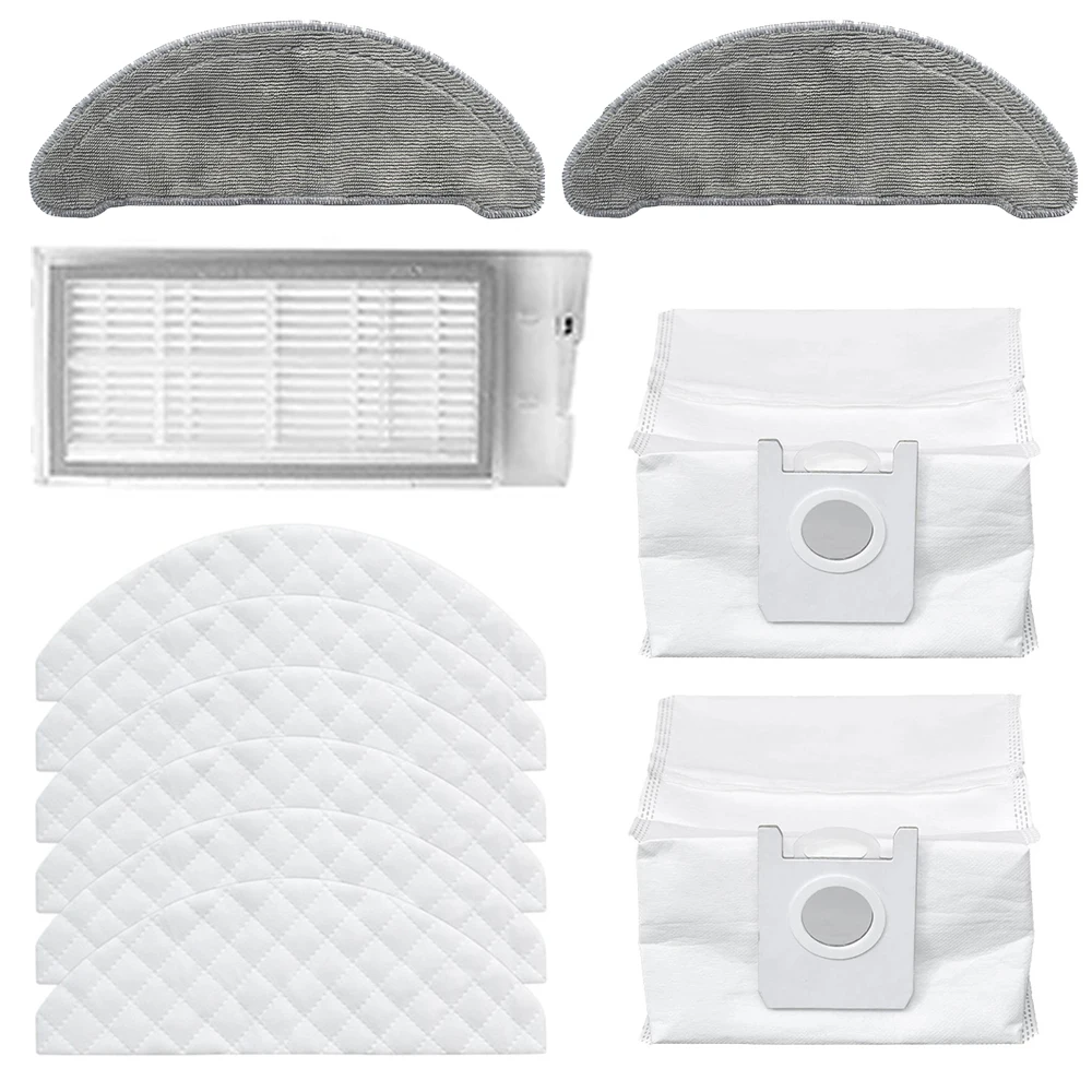 

Vacuum Cleaner Parts for ROIDMI EVE Plus Dust Bag Disposable Wipes Repetitive Side Brush Washable Mop Mop Accessories