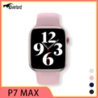 2022 оригинальные Смарт-часы P7 Max 1,82 дюйма HD дисплей Bluetooth Вызов Беспроводное зарядное устройство смарт-часы для OPPO часы PK GW67 Pro Max