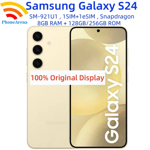 Смартфон Samsung Galaxy S24, 8/128ГБ, 8/256ГБ, global, Б/у