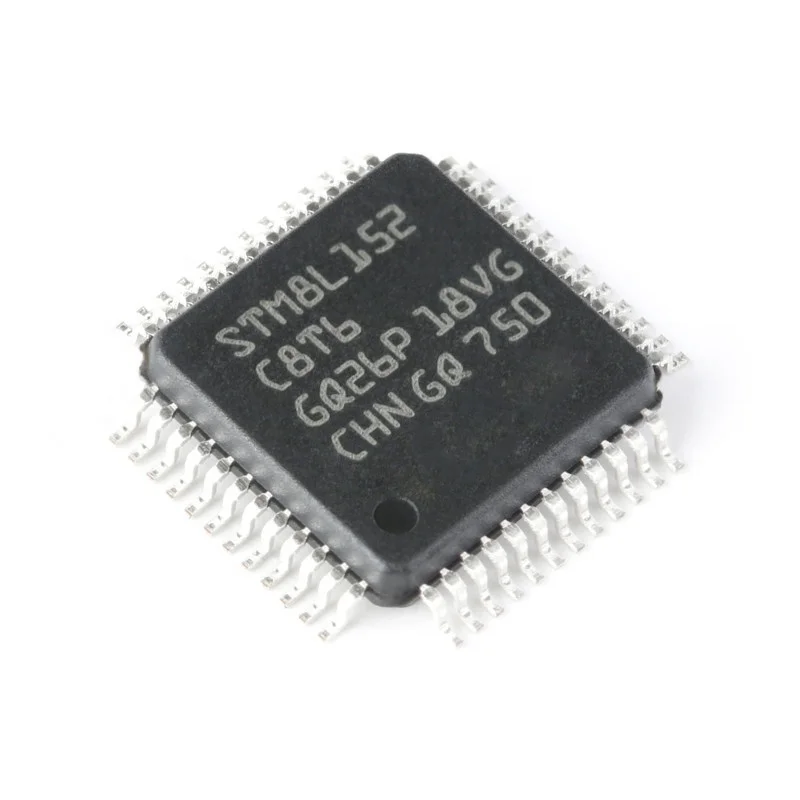 

Original STM8L152C8T6 LQFP-48 STM8L152R8T6 LQFP-64 8-bit microcontroller MCU 16MHz/64KB flash memory, EEPROM: 2KB, RAM: 4KB